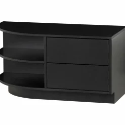 TV-meubel Finca Links Mat zwart 78cm - Loft24.nl