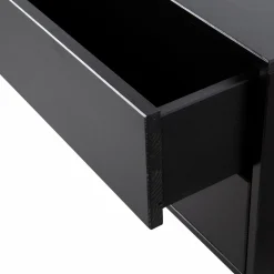 TV-meubel Finca Mat zwart 75cm - Loft24.nl