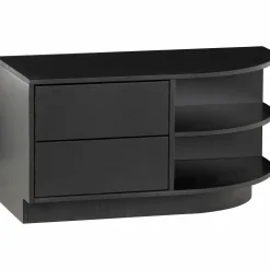 TV-meubel Finca Rechts Mat zwart 78cm - Loft24.nl