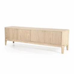 TV-meubel Harvey Eikenhout 170 cm - Naturel - Loft24.nl