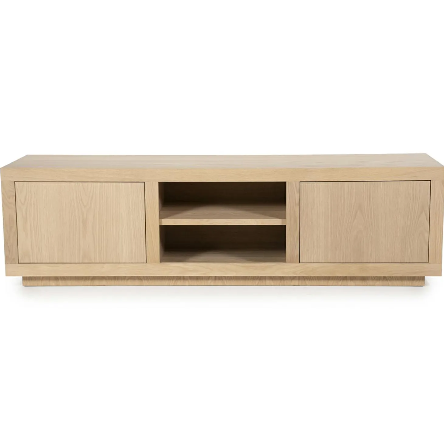 TV-meubel Helsinki Eikenhout 160 cm - Naturel - Loft24.nl