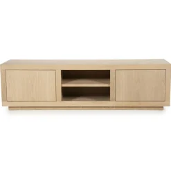 TV-meubel Helsinki Eikenhout 160 cm - Naturel - Loft24.nl