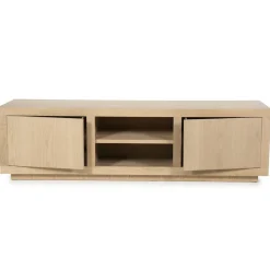 TV-meubel Helsinki Eikenhout 160 cm - Naturel - Loft24.nl