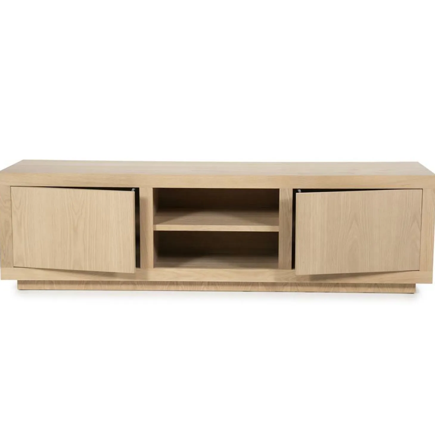 TV-meubel Helsinki Eikenhout 160 cm - Naturel - Loft24.nl