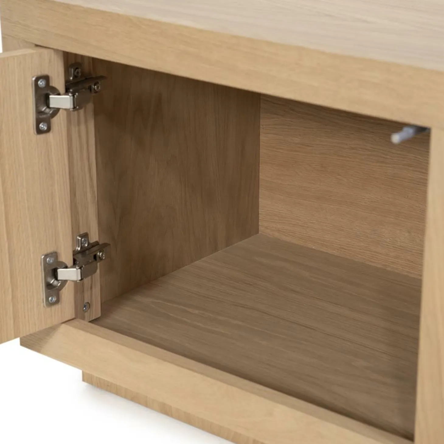 TV-meubel Helsinki Eikenhout 160 cm - Naturel - Loft24.nl