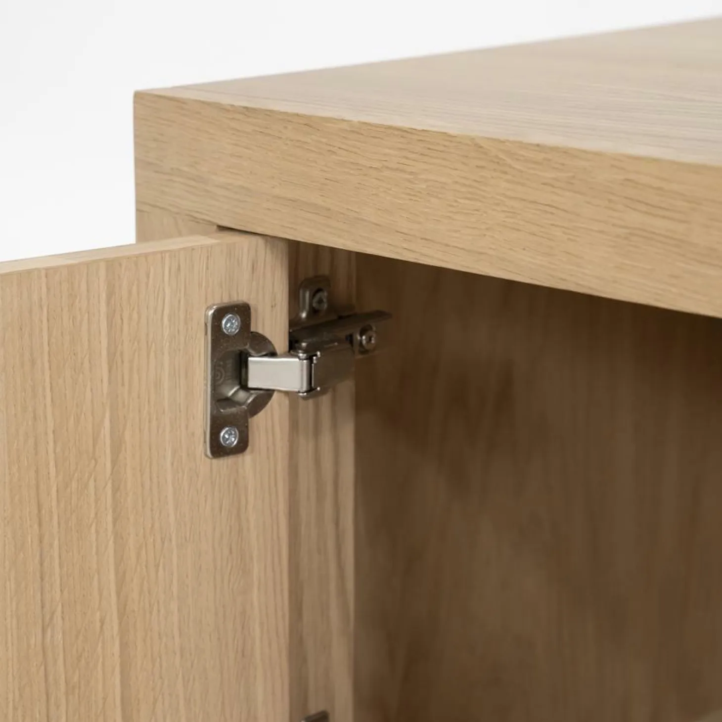 TV-meubel Helsinki Eikenhout 160 cm - Naturel - Loft24.nl