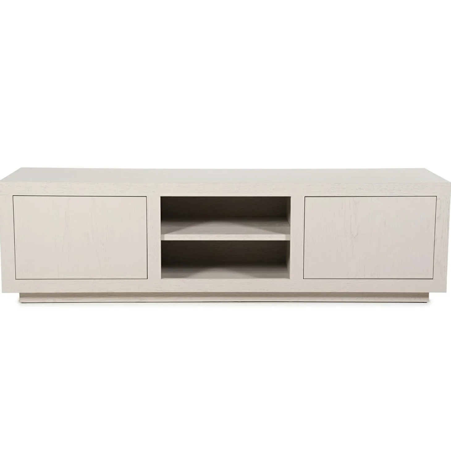 TV-meubel Helsinki Eikenhout 160 cm - Taupe - Loft24.nl