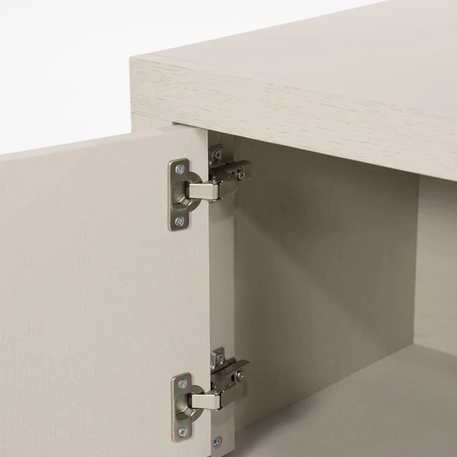 TV-meubel Helsinki Eikenhout 160 cm - Taupe - Loft24.nl