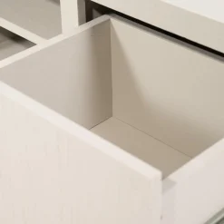 TV-meubel Helsinki Eikenhout 200 cm - Taupe - Loft24.nl