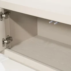 TV-meubel Helsinki Eikenhout 200 cm - Taupe - Loft24.nl