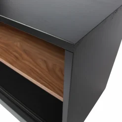 TV-meubel James 180cm - Zwart - Loft24.nl