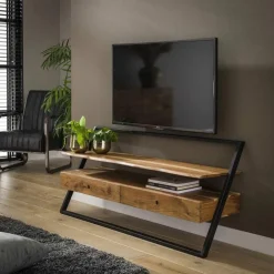 TV-meubel Lean Acaciahout - Naturel - Loft24.nl