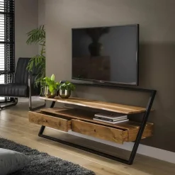 TV-meubel Lean Acaciahout - Naturel - Loft24.nl