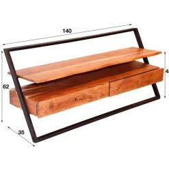 TV-meubel Lean Acaciahout - Naturel - Loft24.nl