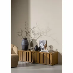 TV-meubel Level 160cm - Honing Geel - Loft24.nl