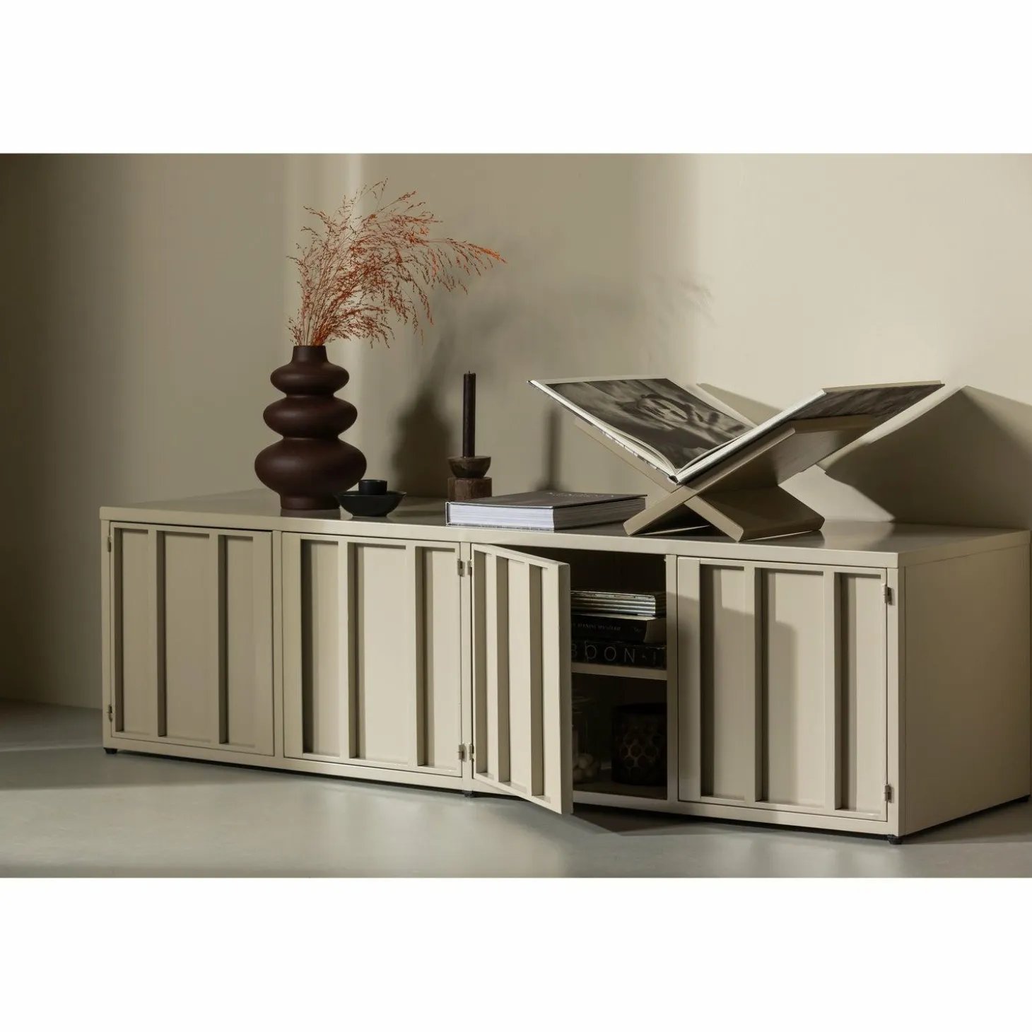 TV-meubel Level 160cm - Zand - Loft24.nl