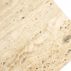 TV-Meubel Lio Mangohout Travertin 200cm - bruin - Loft24.nl