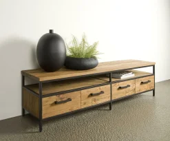 TV-meubel Livorno Teak 180 cm - Loft24.nl