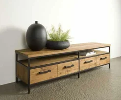 TV-meubel Livorno Teak 180 cm - Loft24.nl