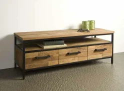 TV-meubel Livorno Teak 130 cm - Loft24.nl