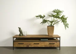 TV-meubel Livorno Teak 160 cm - Loft24.nl