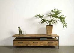 TV-meubel Livorno Teak 160 cm - Loft24.nl