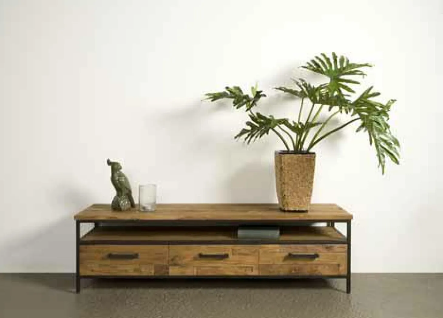 TV-meubel Livorno Teak 160 cm - Loft24.nl