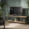 TV-meubel Natural Edge Acaciahout - Naturel (showroom model) - Loft24.nl