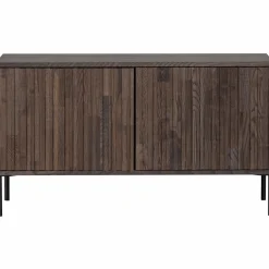 TV-meubel New Gravure Grenen 100cm - Espresso - Loft24.nl