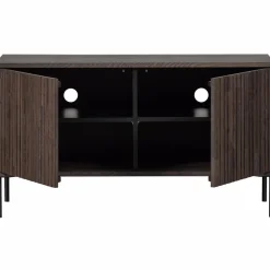 TV-meubel New Gravure Grenen 100cm - Espresso - Loft24.nl