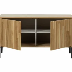 TV-meubel New Gravure Grenen 100cm - Naturel - Loft24.nl