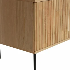 TV-meubel New Gravure Grenen 100cm - Naturel - Loft24.nl