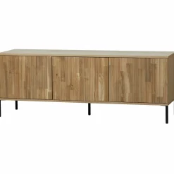 TV-meubel New Gravure Grenen 150cm - Naturel - Loft24.nl