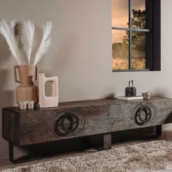 TV-meubel Padua Mangohout 200 cm - Loft24.nl