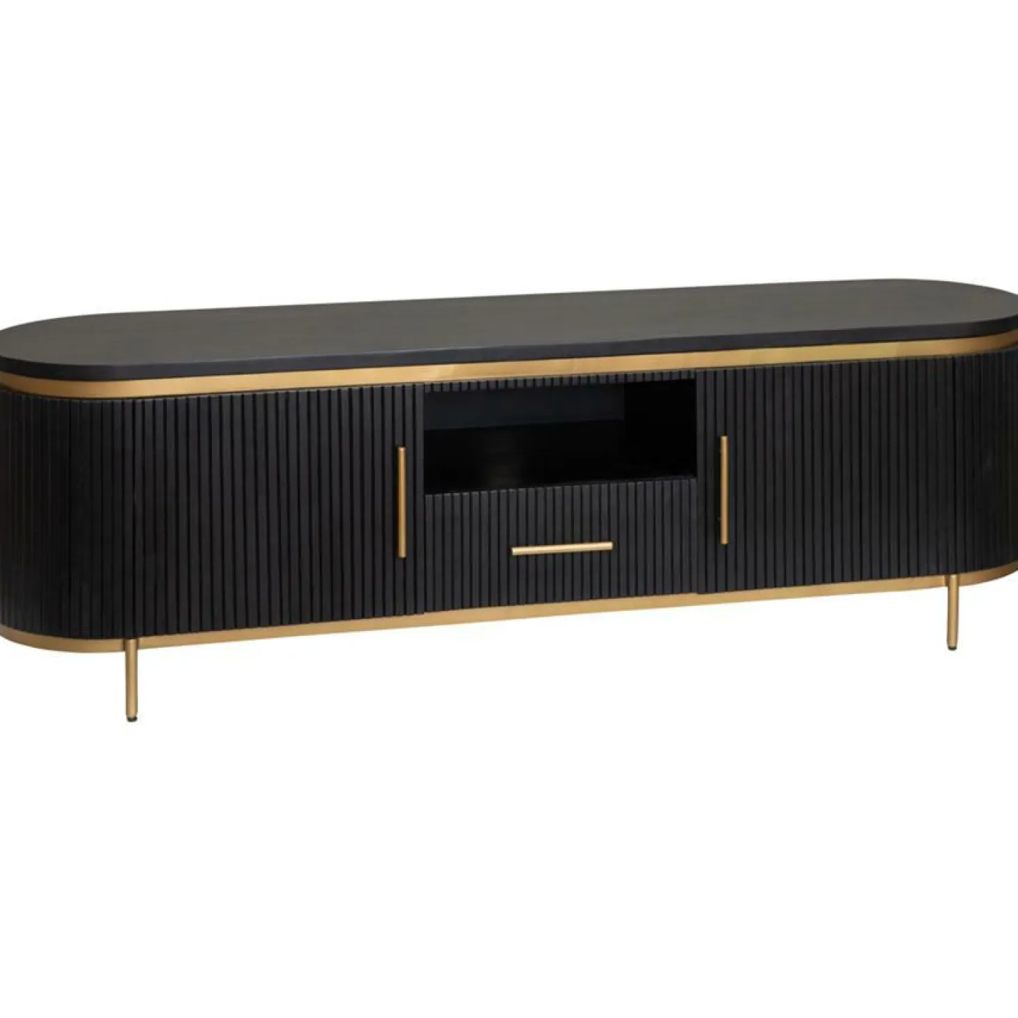 TV-meubel Rivello Mangohout 180 cm - Loft24.nl