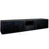 TV-meubel Tenna Zwart - 200 cm - Loft24.nl
