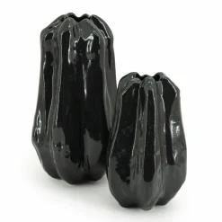 Vaas Alba zwart - 35 cm - Loft24.nl