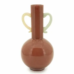 Vaas Alegre Mondgeblazen glas - Terra - Loft24.nl