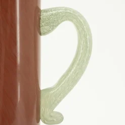 Vaas Alegre Mondgeblazen glas - Terra - Loft24.nl