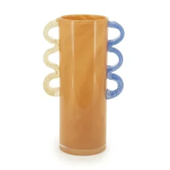 Vaas Alegre Mondgeblazen glas - Oranje - Loft24.nl