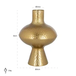 Vaas Caitlyn kleur Goud - Loft24.nl