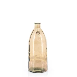 Vaas Dali Glas 26 x 63 cm Bruin - Loft24.nl