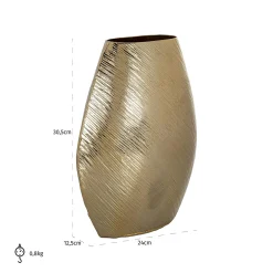 Vaas Evey kleur Goud - Loft24.nl