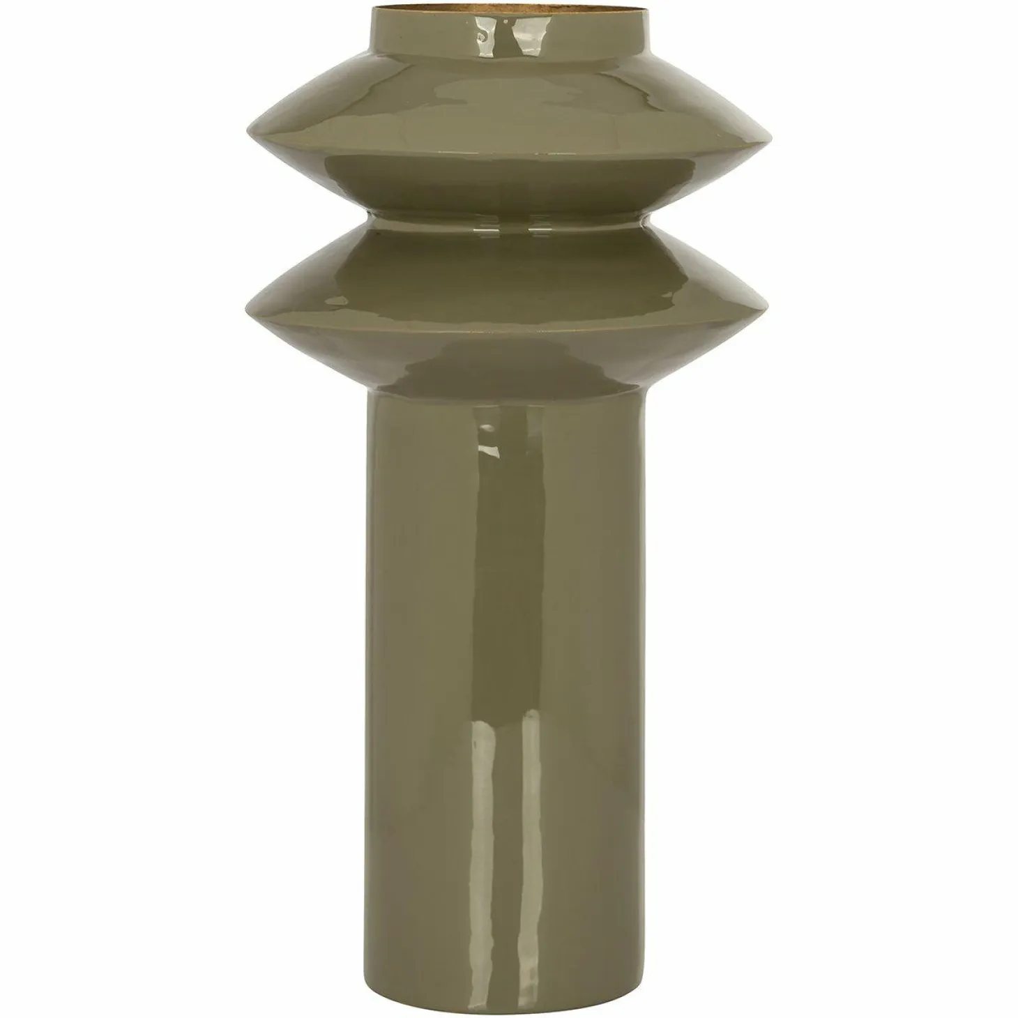 Vaas Flora 41cm hoog kleur Groen - Loft24.nl