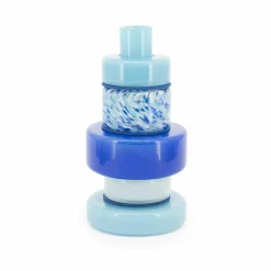 Vaas Golas Mondgeblazen glas - Blauw - Loft24.nl