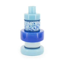 Vaas Golas Mondgeblazen glas - Blauw - Loft24.nl