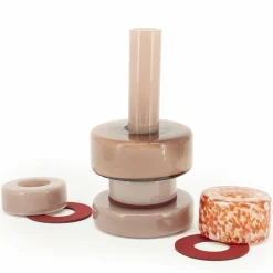 Vaas Golas Mondgeblazen glas - Burgundy - Loft24.nl