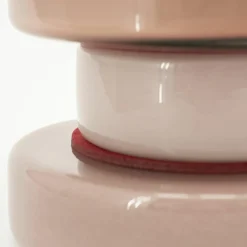 Vaas Golas Mondgeblazen glas - Burgundy - Loft24.nl