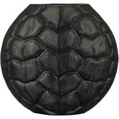 Vaas Ines 30cm hoog kleur Zwart - Loft24.nl