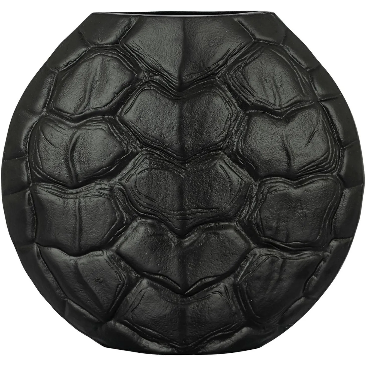 Vaas Ines 30cm hoog kleur Zwart - Loft24.nl